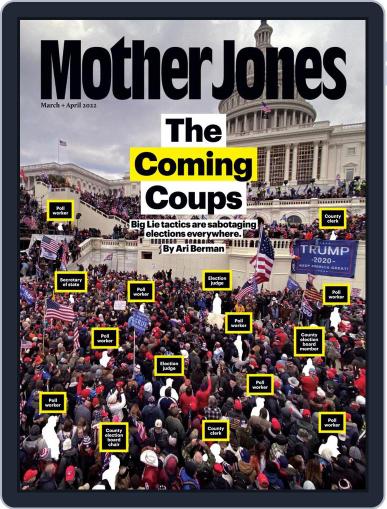 Mother Jones March 1st, 2022 Digital Back Issue Cover
