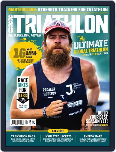 220 Triathlon April 1st, 2022 Digital Back Issue Cover