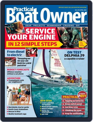 Practical Boat Owner April 1st, 2022 Digital Back Issue Cover