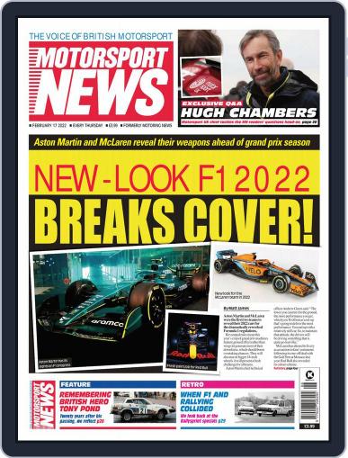 Motorsport News February 17th, 2022 Digital Back Issue Cover