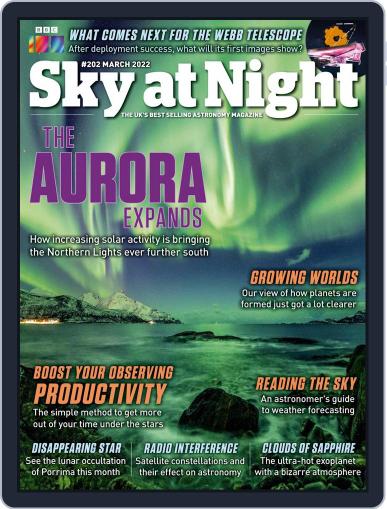 BBC Sky at Night March 1st, 2022 Digital Back Issue Cover