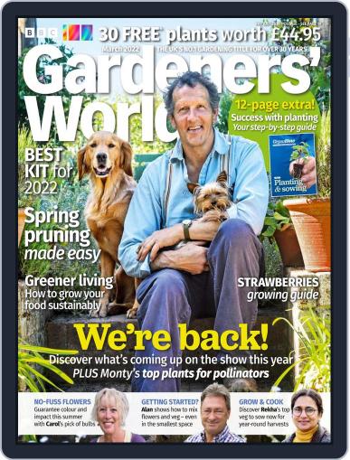 BBC Gardeners' World March 1st, 2022 Digital Back Issue Cover