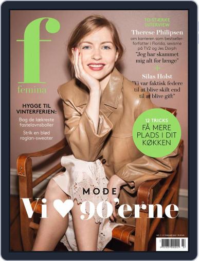 femina Denmark February 17th, 2022 Digital Back Issue Cover
