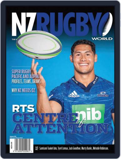 NZ Rugby World February 1st, 2022 Digital Back Issue Cover
