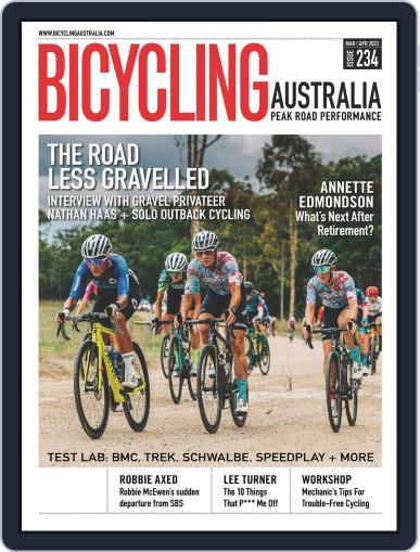 Bicycling Australia March 1st, 2022 Digital Back Issue Cover