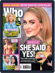 WHO (Digital) Subscription                    February 28th, 2022 Issue