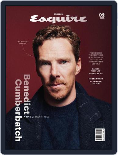 Esquire Singapore February 1st, 2022 Digital Back Issue Cover