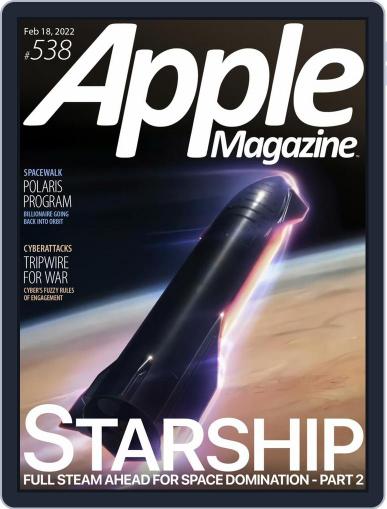 AppleMagazine February 18th, 2022 Digital Back Issue Cover