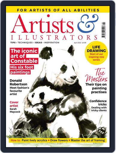 Artists & Illustrators April 1st, 2022 Digital Back Issue Cover