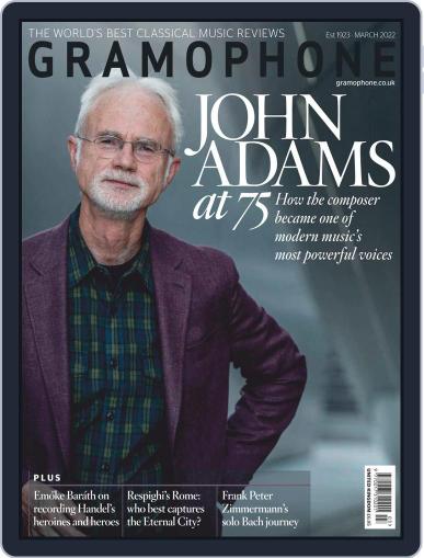 Gramophone March 1st, 2022 Digital Back Issue Cover