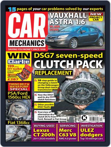 Car Mechanics February 1st, 2022 Digital Back Issue Cover