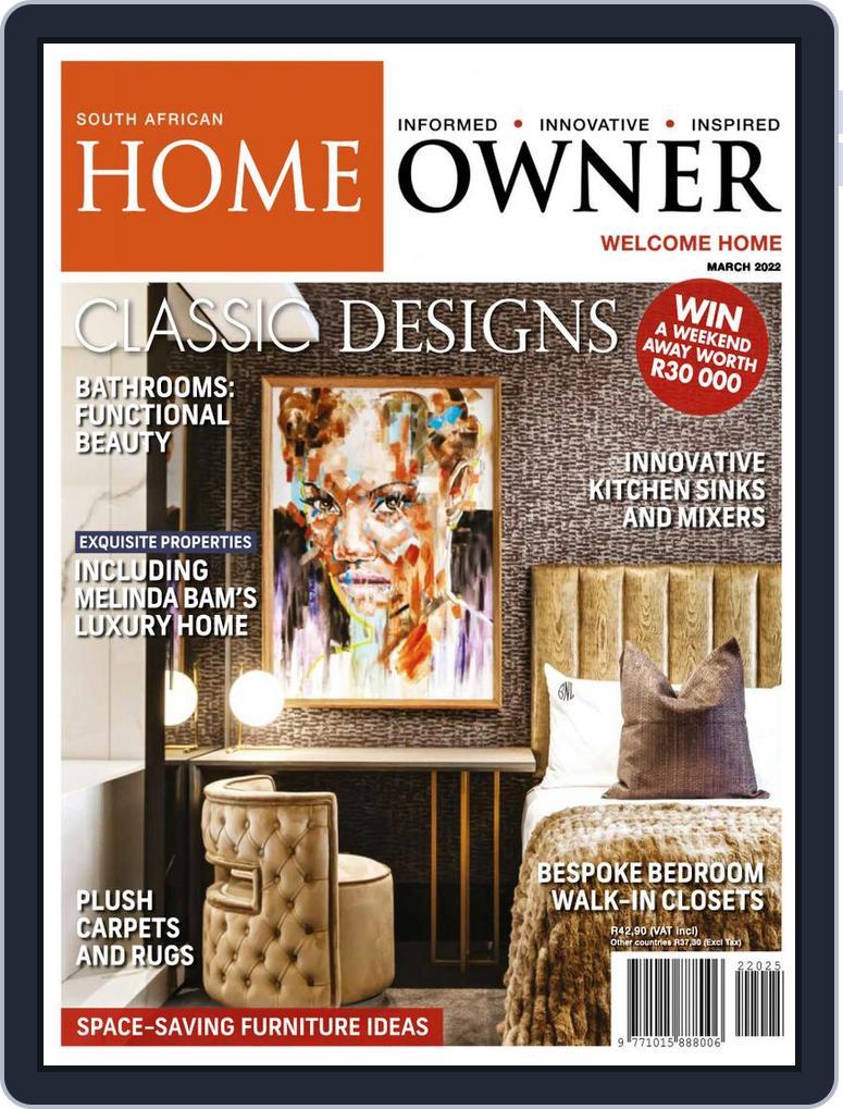 South African Home Owner (Digital) Subscription                    March 1st, 2022 Issue
