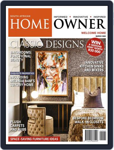 South African Home Owner March 1st, 2022 Digital Back Issue Cover