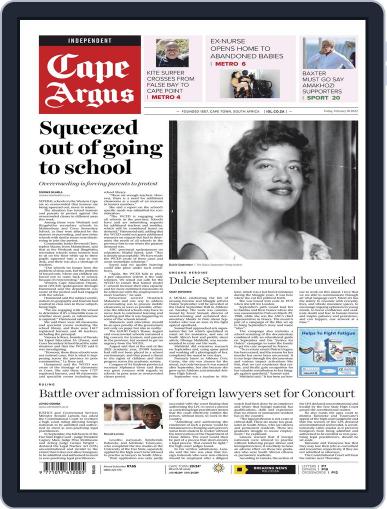 Cape Argus February 18th, 2022 Digital Back Issue Cover