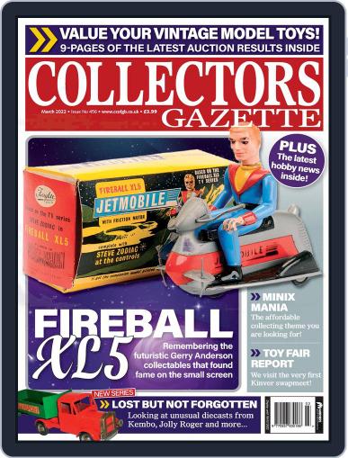 Collectors Gazette March 1st, 2022 Digital Back Issue Cover