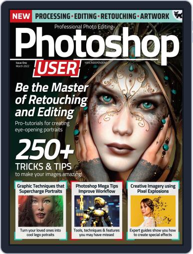 Photoshop User March 1st, 2022 Digital Back Issue Cover