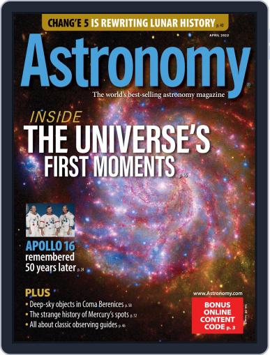 Astronomy April 1st, 2022 Digital Back Issue Cover