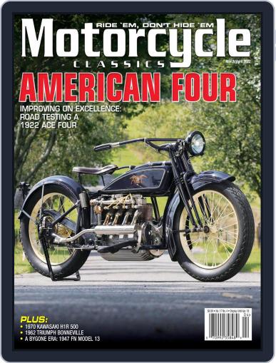 Motorcycle Classics March 1st, 2022 Digital Back Issue Cover