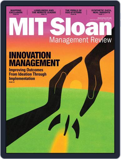 MIT Sloan Management Review December 2nd, 2021 Digital Back Issue Cover