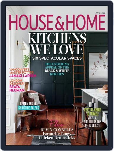 House & Home March 1st, 2022 Digital Back Issue Cover