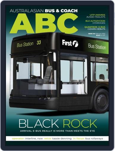 Australasian Bus & Coach February 1st, 2022 Digital Back Issue Cover