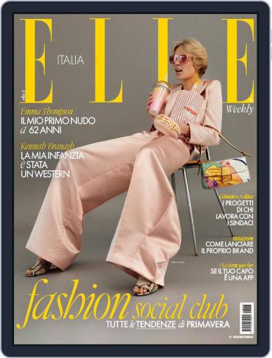 Elle Italia March 5th, 2022 Digital Back Issue Cover