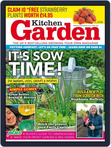 Kitchen Garden April 1st, 2022 Digital Back Issue Cover