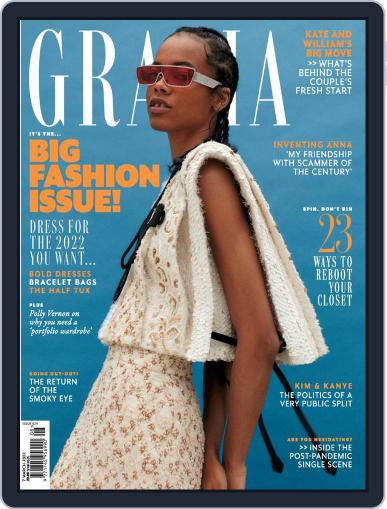 Grazia March 7th, 2022 Digital Back Issue Cover