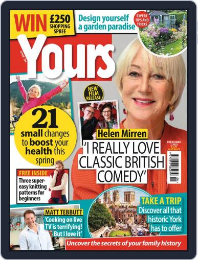 Yours February 22nd, 2022 Digital Back Issue Cover