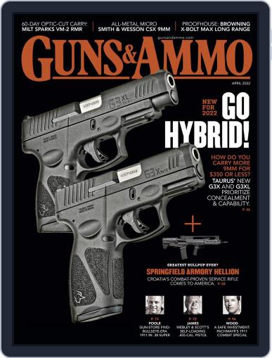 Guns & Ammo April 1st, 2022 Digital Back Issue Cover