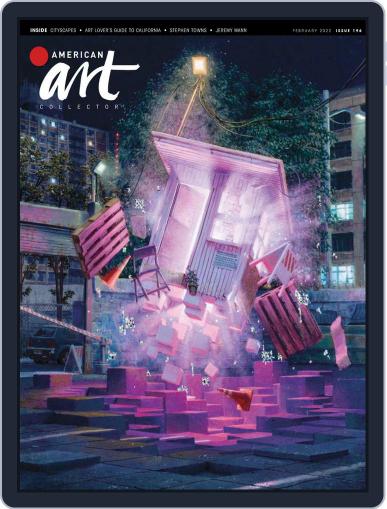 American Art Collector February 1st, 2022 Digital Back Issue Cover
