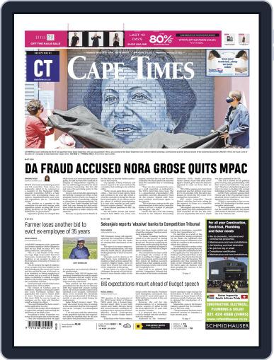 Cape Times February 23rd, 2022 Digital Back Issue Cover