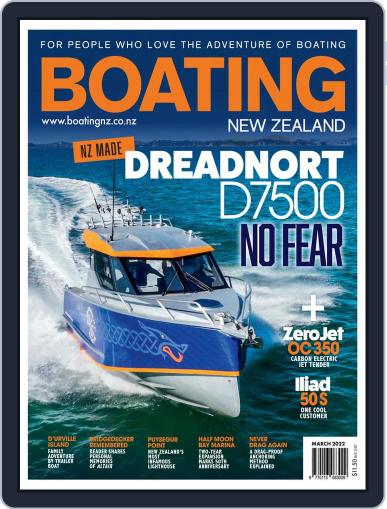 Boating NZ March 1st, 2022 Digital Back Issue Cover