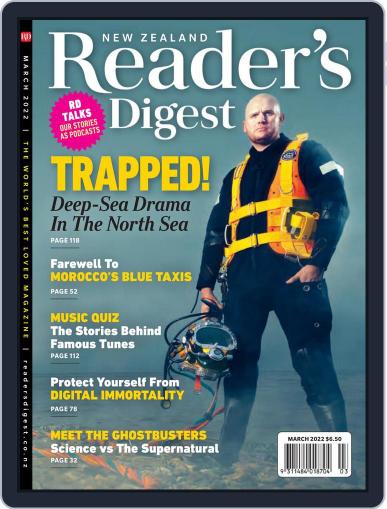 Reader’s Digest New Zealand March 1st, 2022 Digital Back Issue Cover