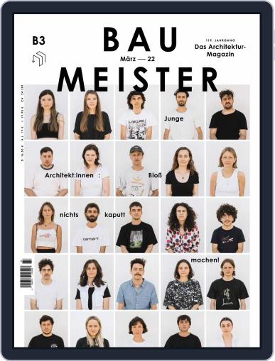 Baumeister March 1st, 2022 Digital Back Issue Cover