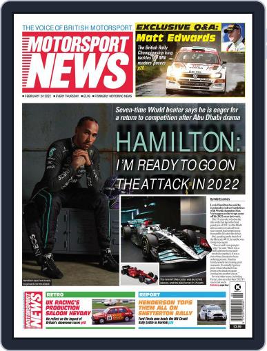 Motorsport News February 24th, 2022 Digital Back Issue Cover