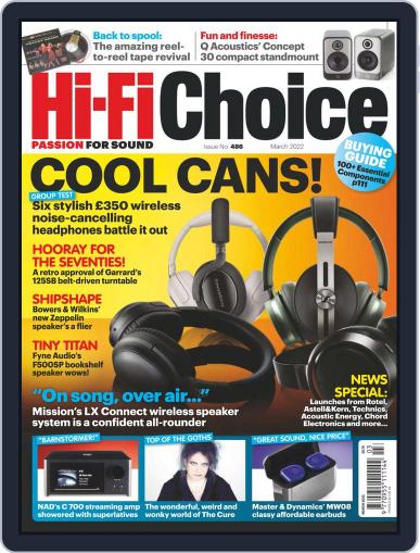 Hi-Fi Choice March 1st, 2022 Digital Back Issue Cover