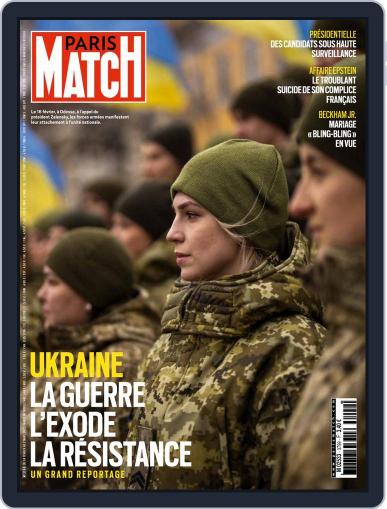 Paris Match February 24th, 2022 Digital Back Issue Cover