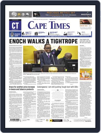 Cape Times February 24th, 2022 Digital Back Issue Cover