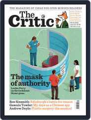 The Critic (Digital) Subscription                    March 1st, 2022 Issue