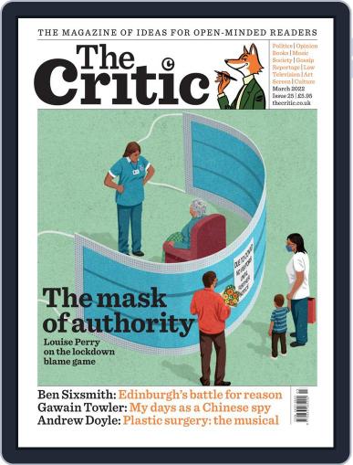 The Critic March 1st, 2022 Digital Back Issue Cover
