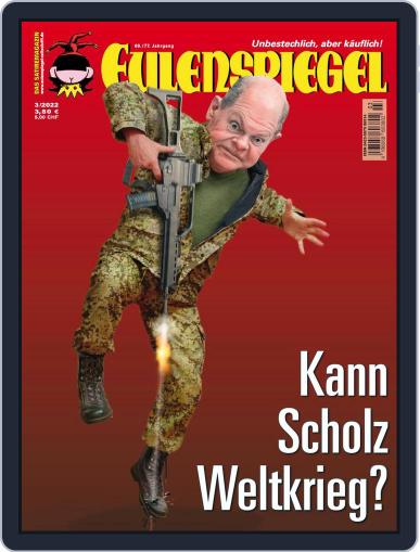 EULENSPIEGEL, Das Satiremagazin March 1st, 2022 Digital Back Issue Cover