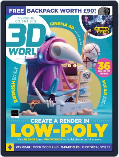 3D World April 1st, 2022 Digital Back Issue Cover