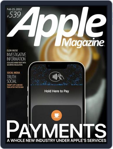 AppleMagazine February 25th, 2022 Digital Back Issue Cover