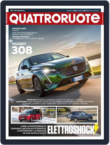 Quattroruote February 1st, 2022 Digital Back Issue Cover