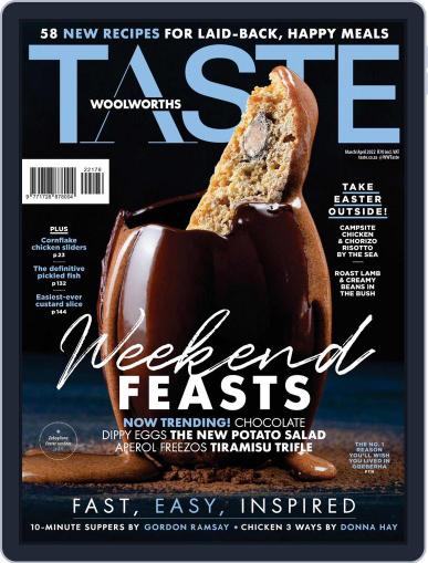 Woolworths TASTE March 1st, 2022 Digital Back Issue Cover