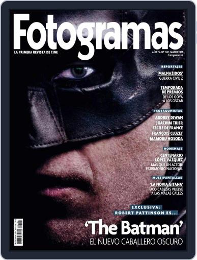 Fotogramas March 1st, 2022 Digital Back Issue Cover