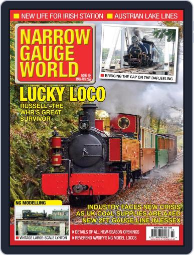 Narrow Gauge World March 1st, 2022 Digital Back Issue Cover