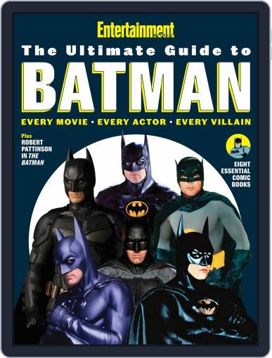 EW The Ultimate Guide to Batman February 8th, 2022 Digital Back Issue Cover