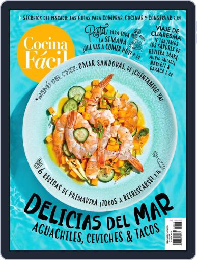 Cocina Fácil March 1st, 2022 Digital Back Issue Cover